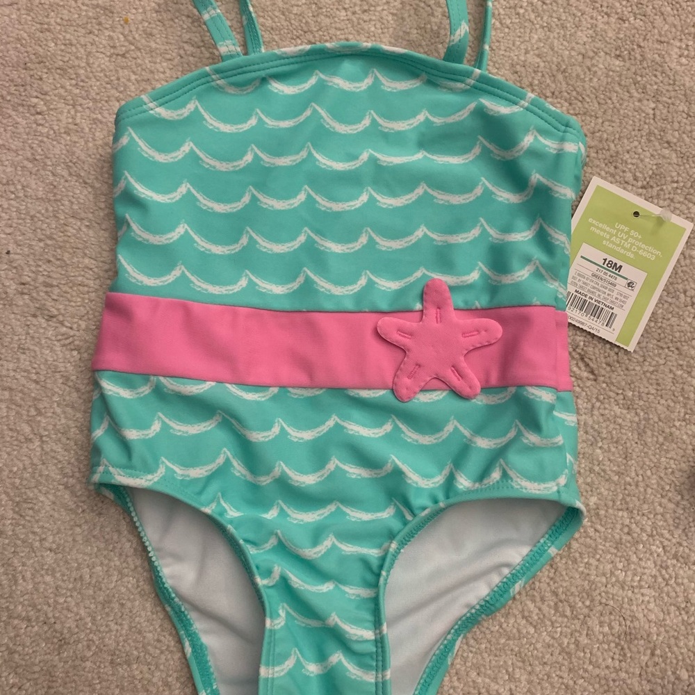 Circo 18 month swim suit with starfish detail